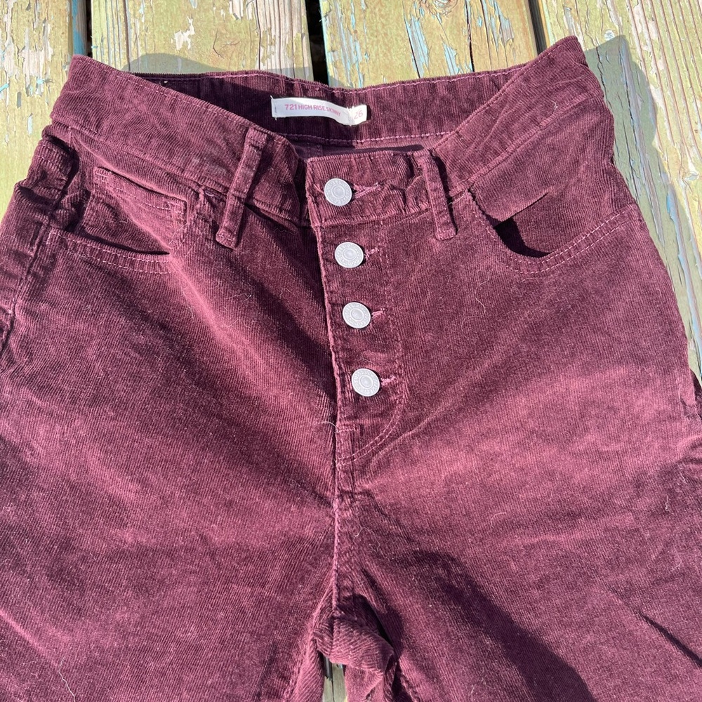 Corduroy Levi’s Jeans